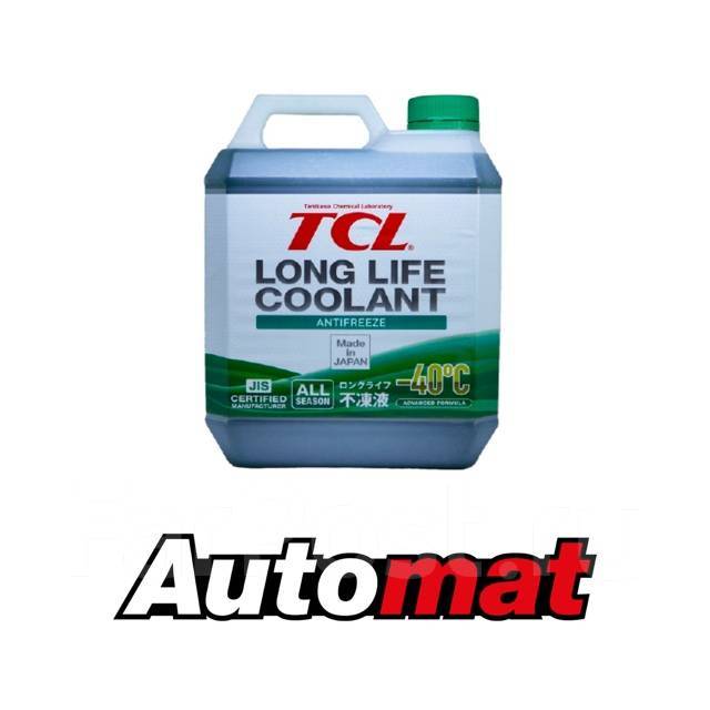 Антифриз TCL LLC -40C Зеленый, 4л, в наличии. Цена: 1 200₽ во Владивостоке