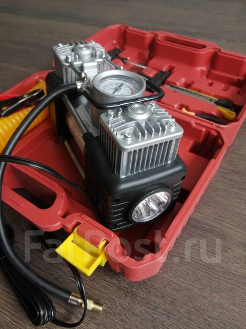 Компрессор в авто с ремкомплектом 55л/м. 12v. Лот 1, новый, в наличии ...