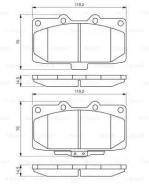 ������� �������� Impreza WRX 96-, Legacy RSK 01-03, Forester STI JBP0180 ����