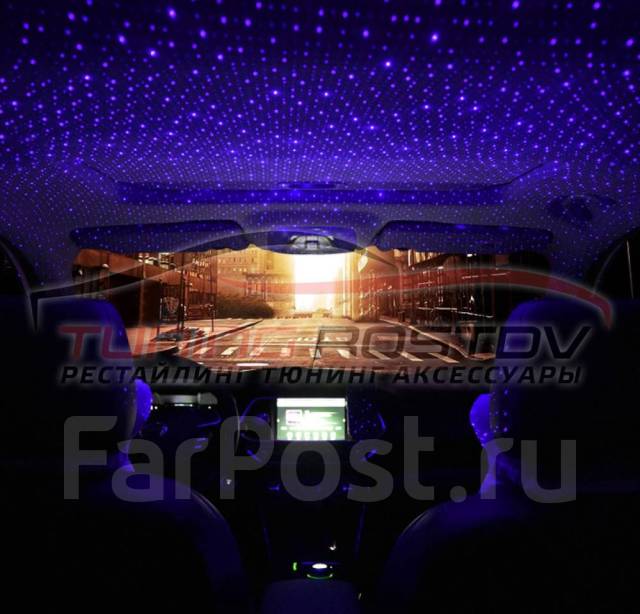 Подсветка салона автомобиля "Звездное небо" синяя К6 купить во ...