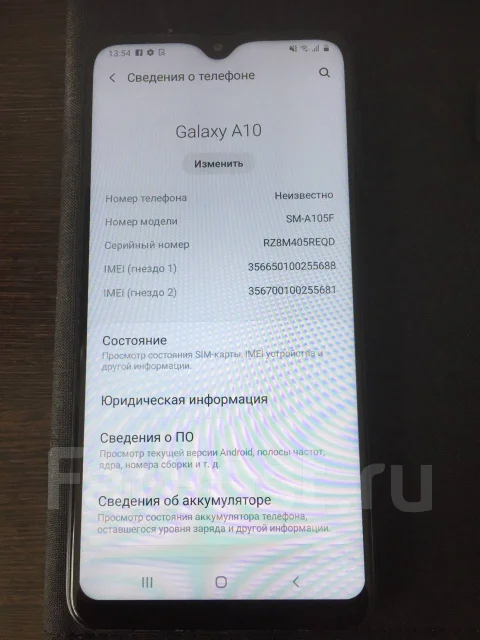 Samsung Galaxy A10. �/� ����