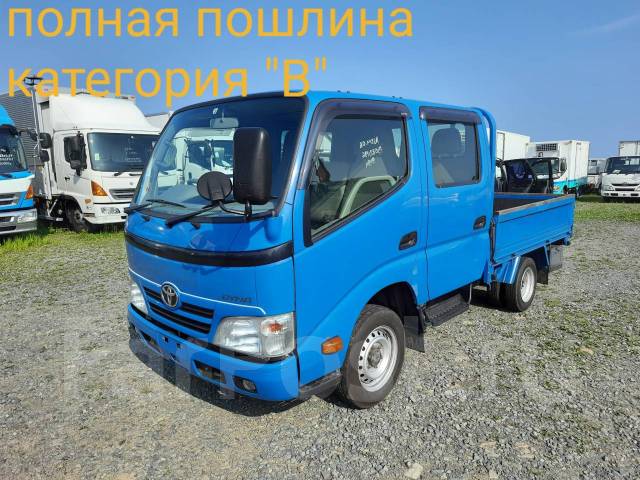 Toyota dyna 4wd двухкабинник