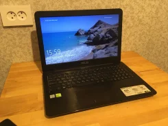 Asus VivoBook X556UQ. 15.6", 2,3����, ��� 6 ��, ���� 620���, WiFi, Bluetooth, ����������� �� 4��. ����