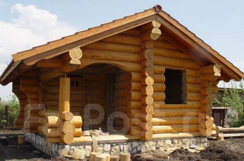 Проекты рубленных бань из бревна в перми