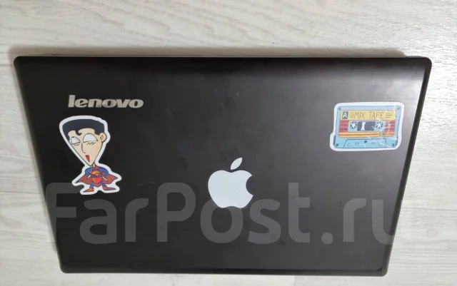 Lenovo G580. 17", 2,5����, ��� 4 ��, ���� 256���, WiFi: 1, Bluetooth: 1, ����������� �� 12��. ����