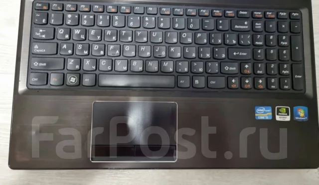 Lenovo G580. 17", 2,5����, ��� 4 ��, ���� 256���, WiFi: 1, Bluetooth: 1, ����������� �� 12��. ����