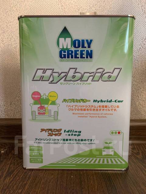 Моторное масло Moly Green 0w20 Hybrid 4 литра - Моторные масла в Артеме