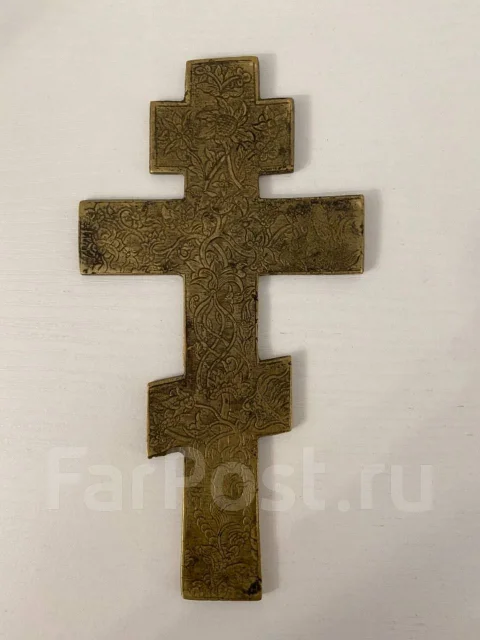 Старинный крест распятие
