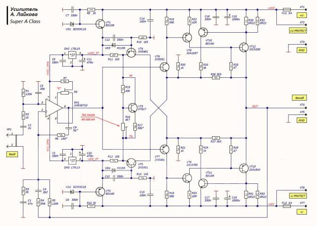 Схема усилителя ba5415a