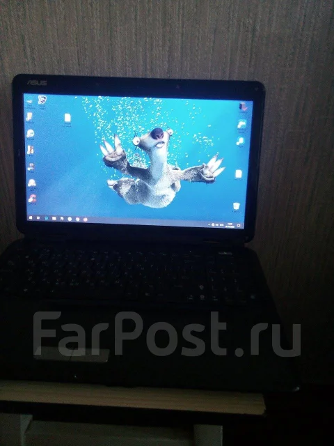 Asus K50AD. 15.6", 2,2����, ��� 4 ��, ���� 500���, WiFi: 1, Bluetooth: 1 ����