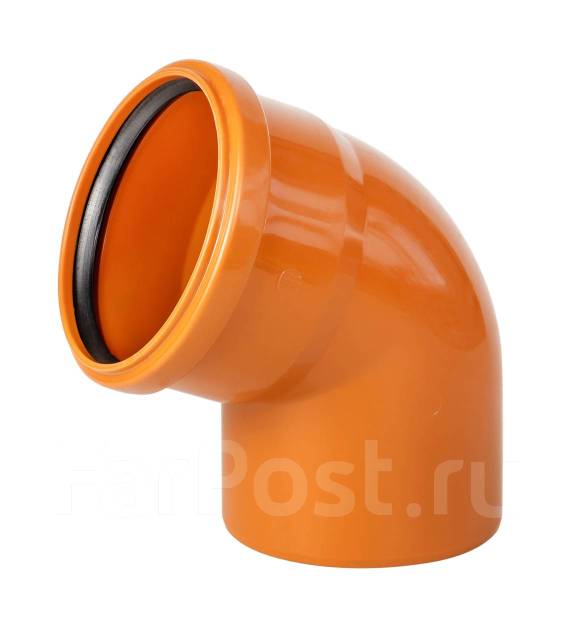 Отвод НПВХ д. 160*67° для наружной канализации - Сантехника и ...
