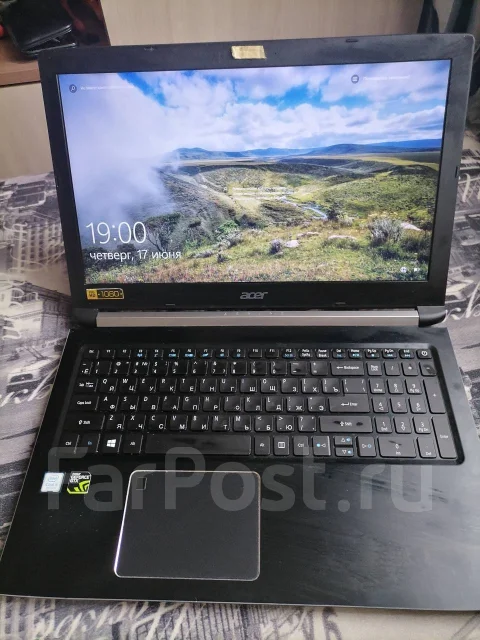 Acer Aspire 7 A717-71G. ��� 6 ��, ���� 1 000���, WiFi: 1, Bluetooth: 1 ����