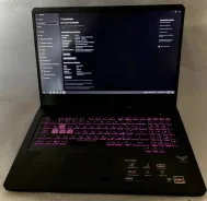 Asus TUF Gaming FX705DU. ��� 8 ��, WiFi, Bluetooth ����