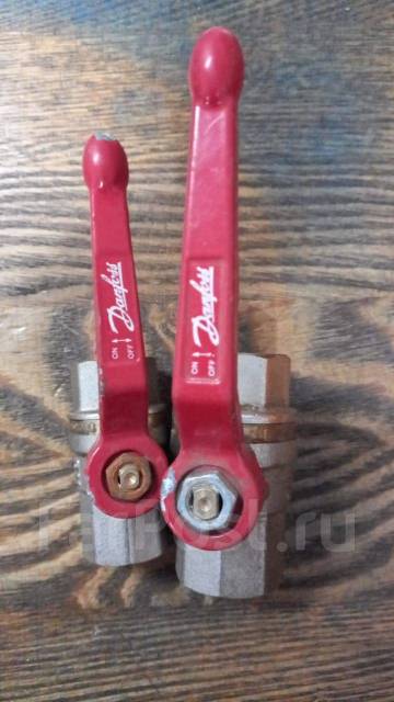 Кран шаровый латун Danfoss, в наличии. Цена: 550₽ во Владивостоке