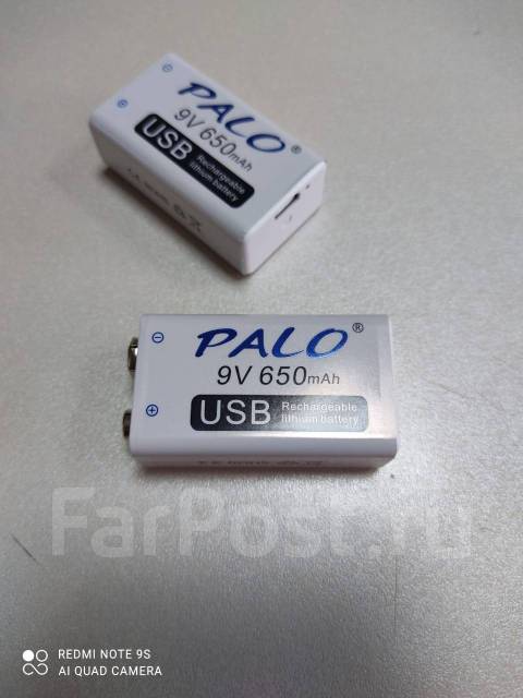 Батарейка крона 9v аккумуляторная, новый, в наличии. Цена: 1 000₽ во ...