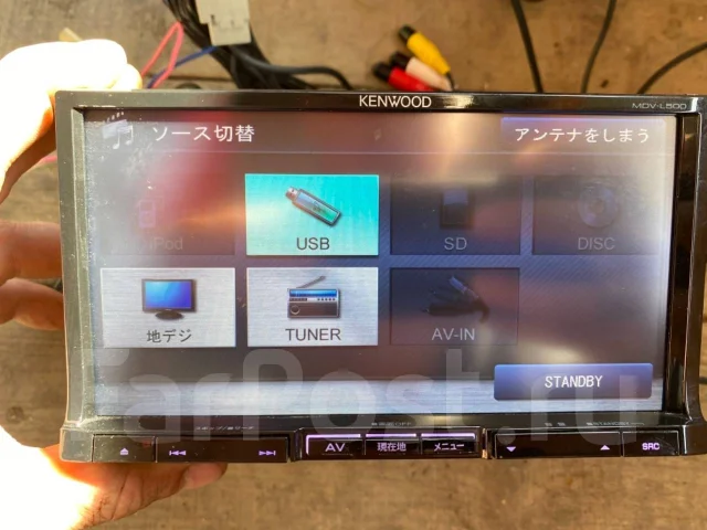 KENWOOD MDV-L500 ラジオチューナー 【公式通販】