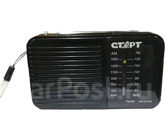 Компактный радиоприемник Старт 001, питание АА 2 шт, FM, AM - Другое во ...