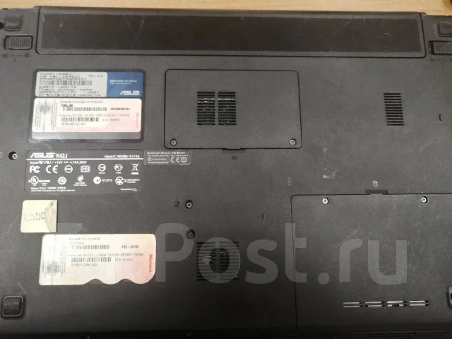 Asus K42J. 15.6", 2,4����, ��� 4 ��, ���� 512���, WiFi: 1, ����������� �� 1��. ����