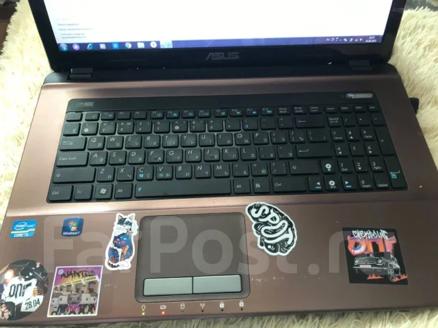 Asus K73E. WiFi: 1, Bluetooth: 1 ����