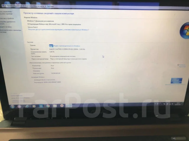 Asus K73E. WiFi: 1, Bluetooth: 1 ����