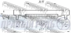 ������� ���������� ���������� ������� FEbest 95HDS-38620513X 95HDS38620513X ����