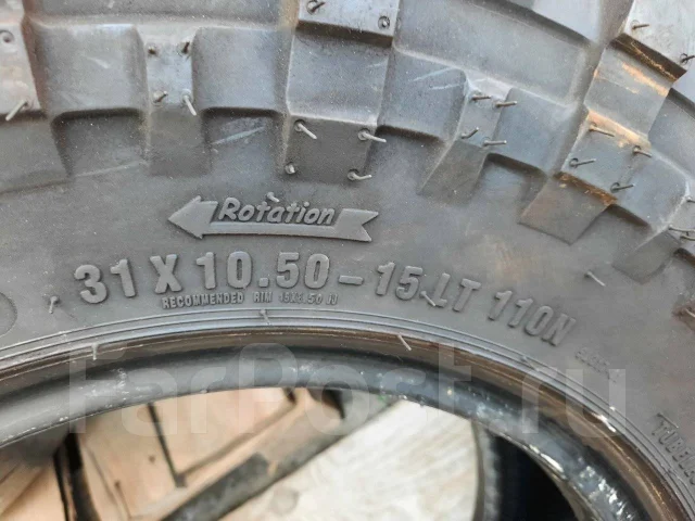 Accelera Badak X-TREM, 31x10.5R15 6PR. ����� mt, 2019 ���, �/�, ����� 30 % ����