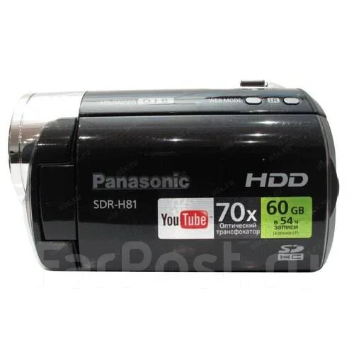 Panasonic SDR-H81 ����