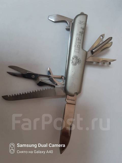 Перочинный мульти нож с чехлом, б/у, в наличии. Цена: 500₽ во Владивостоке