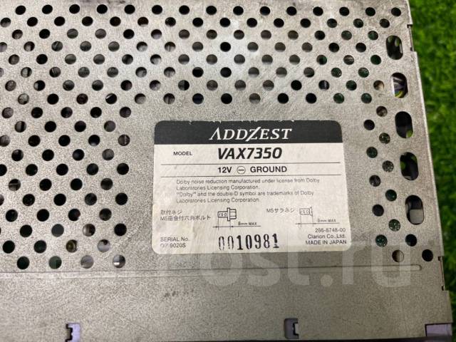 Магнитола Addzest VAX7350 [JimBazi 015], 2 DIN — 178x100 мм, б/у, в ...