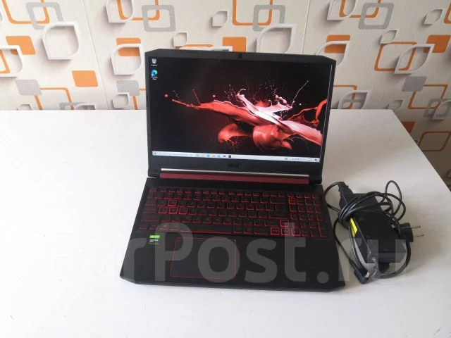Acer Nitro 5 AN515-54. 15.6", 2,6����, ��� 16 ��, ���� 500���, WiFi: 1, Bluetooth: 1, ����������� �� 8��. ����