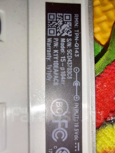 HP Pavilion 15-p104nr. 15.6", ��� 6 ��, ���� 500���, WiFi: 1, Bluetooth: 1, ����������� �� 3��. ����