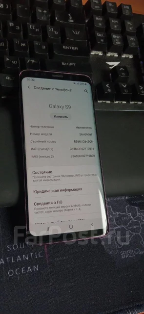 Samsung Galaxy S9. �/�, ����������, 3G, 4G LTE, Dual-SIM, ����������, NFC ����