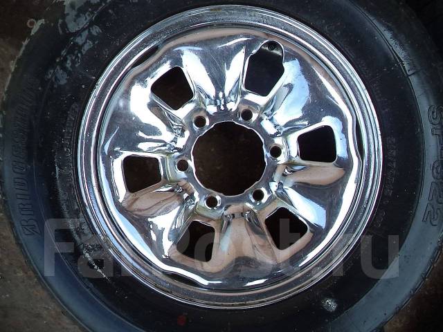 Диски хром Hiace, Toyota, 15", 1 шт, 6x139.7, 6,00 кг. штампованные ...