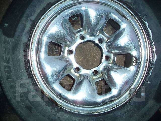 Диски хром Hiace, Toyota, 15", 1 шт, 6x139.7, 6,00 кг. штампованные ...