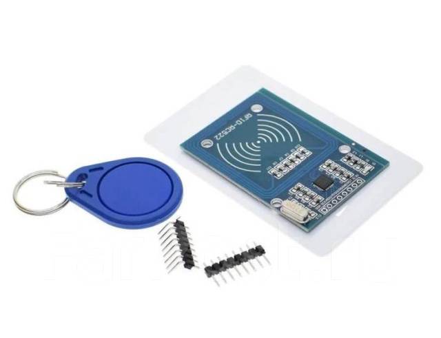Модуль MFRC522 программирования RFID-ключей + карта и ключ, новый, в ...