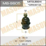 ������� ����� Masuma MB-9605 / rear low MI V65W, V63W, V68W, V73W, V75W, V78W 1��. Masuma, ������ MB9605 ����