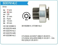 ������� �������� Hyundai Solaris 11T Krauf SDD7614LC ����