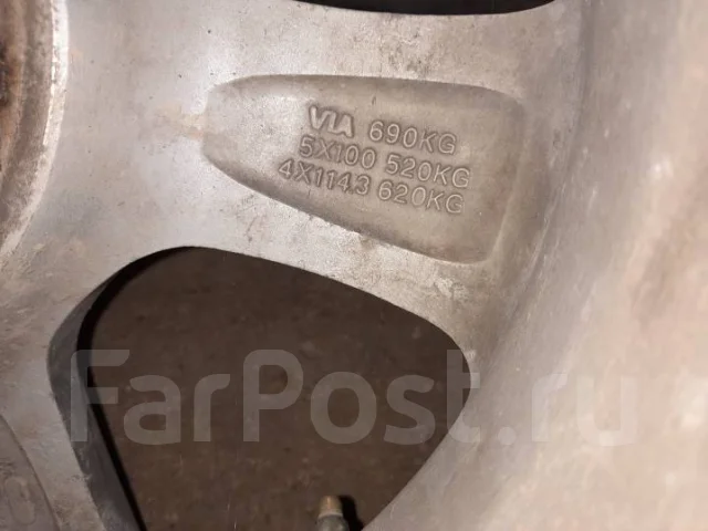 ����� �� 16. 7.0x16", 5x100, 4x114.3, ET-48 ����