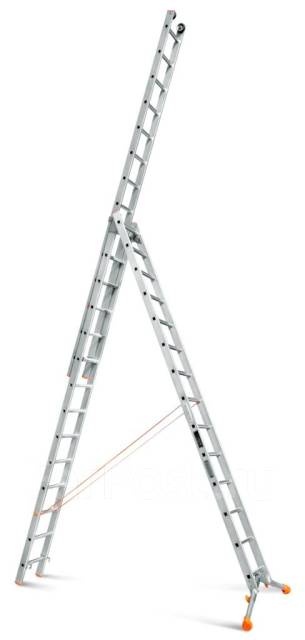 Лестница трехсекционная Эйфель Ювелир плюс 3х12, новый, в наличии во ...