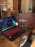 Acer Nitro 5 AN515-43. 15.6", 2,1����, ��� 8 ��, ���� 475���, WiFi, Bluetooth, ����������� �� 7��. ����