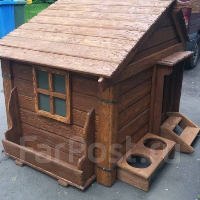Будки из дерева фото Будки для собак и кошек, собак, кошек, грызунов, кроликов, хорьков, птиц, в нали