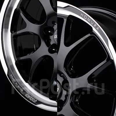 RAYS Homura 2X7RA. 8.0x19", 5x112, ET45, �� 66,6���. ��� ����� �� ������������ ����