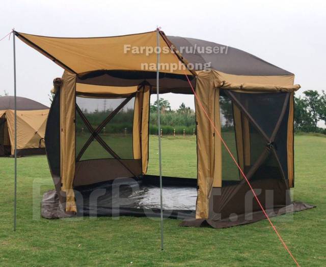 Палатка Кухня MirCamping MIR2905-TD 2 входа, 360x360x235См Полуавтомат ...