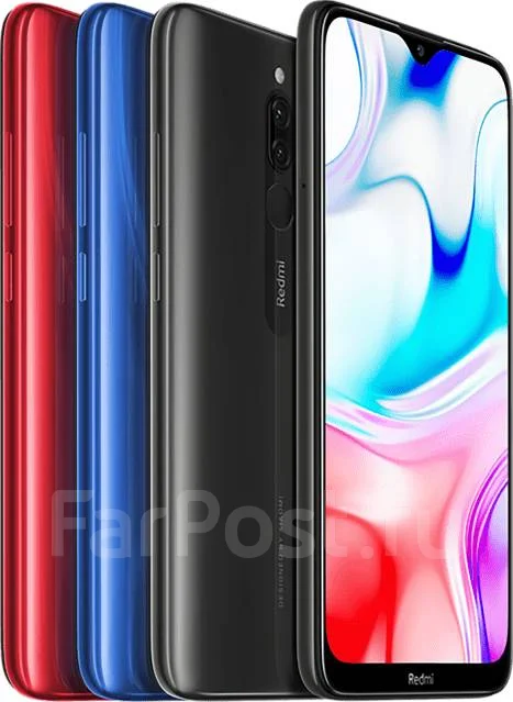 Xiaomi Redmi 8. �/�, �������, 3G, 4G LTE, Dual-SIM ����