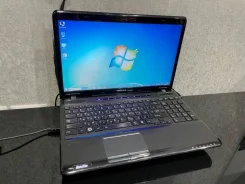 Toshiba Satellite A660. 16", 2,4����, ��� 4 ��, ���� 120���, WiFi: 1, Bluetooth: 1 ����