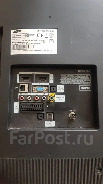 Samsung LE32D550K1W ����