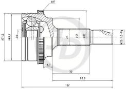 ���� �������� ����� 19*58*24 Toyota ECHO / Toyota / Platz JCT0067A ����