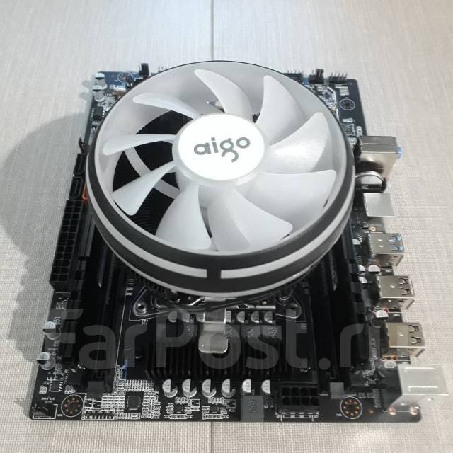 Комплект X99/ Xeon 12 ядер/ 16 gb/ Кулер - Материнские платы в Хабаровске