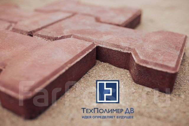 Полимерпесчаная брусчатка "Катушка", в наличии. Цена: 1 120₽ во ...