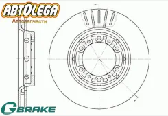 ���� ��������� ���. G-brake MMC Delica Space GEAR/Cargo PD4W (PA-PF#) GR-02814 ����
